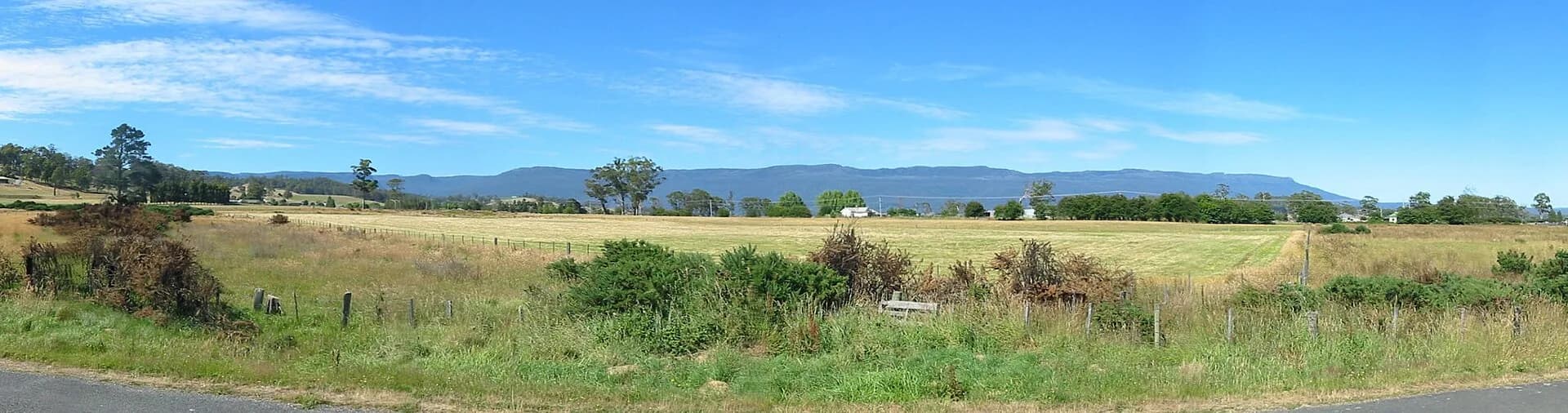 Great Western Tiers seen from near Chudleigh