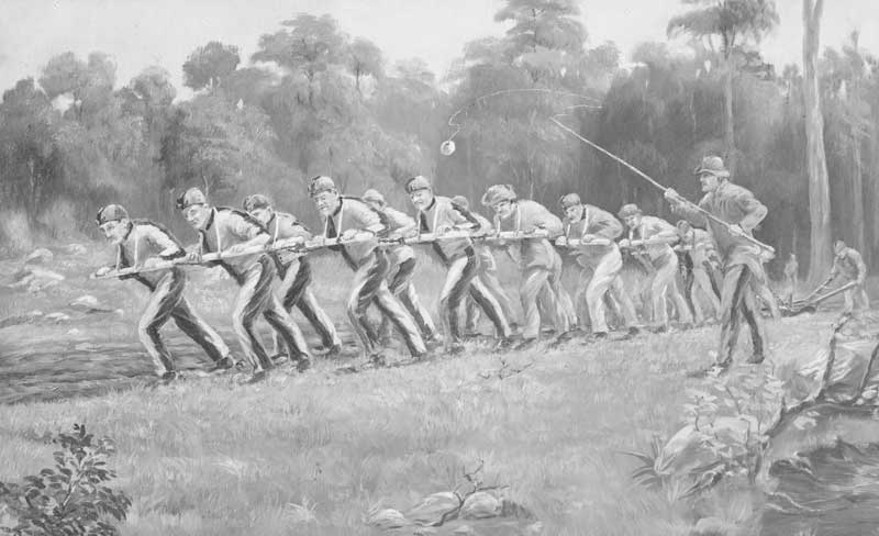 convict ploughing team