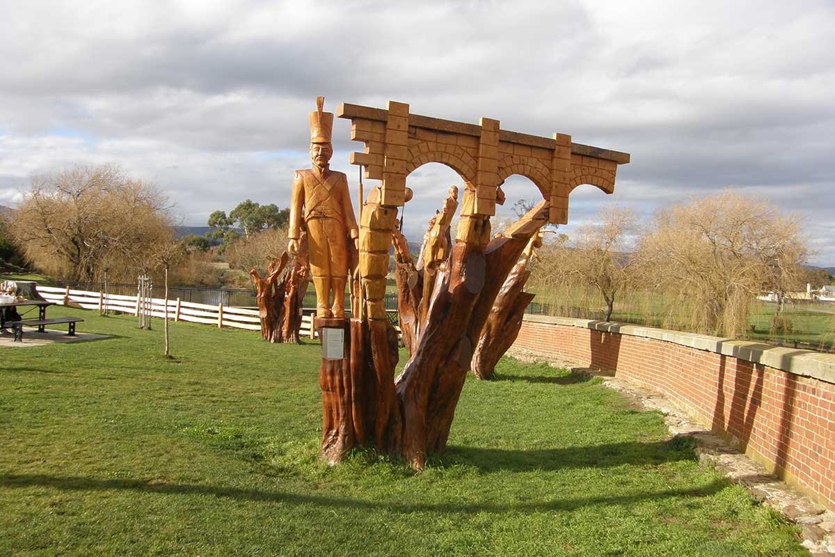 Heritage Sculpture, Campbell Town