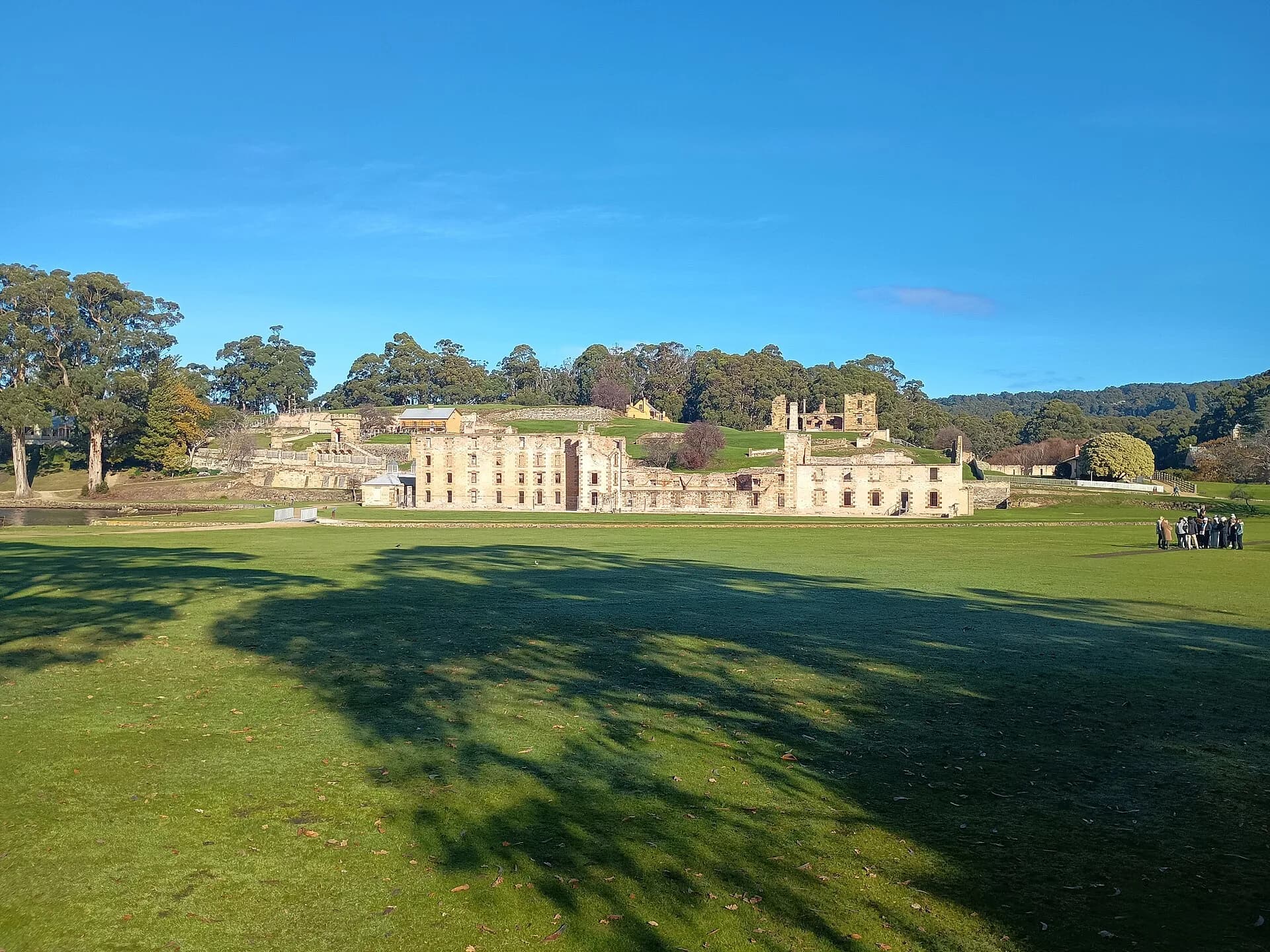 Port Arthur Penitentiary ruins on the Tasman Peninsula