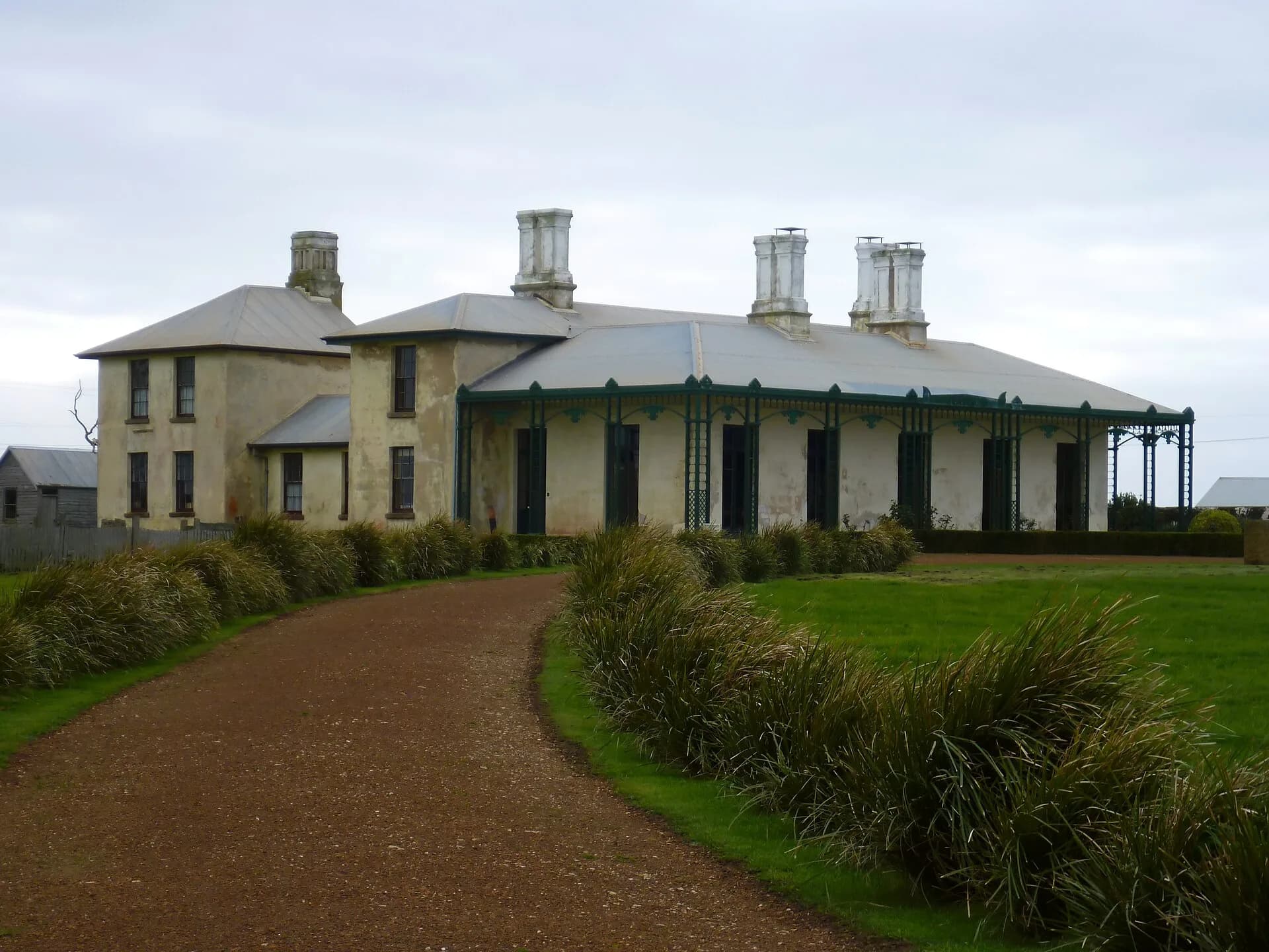 Highfield homestead and outbuildings near Stanley