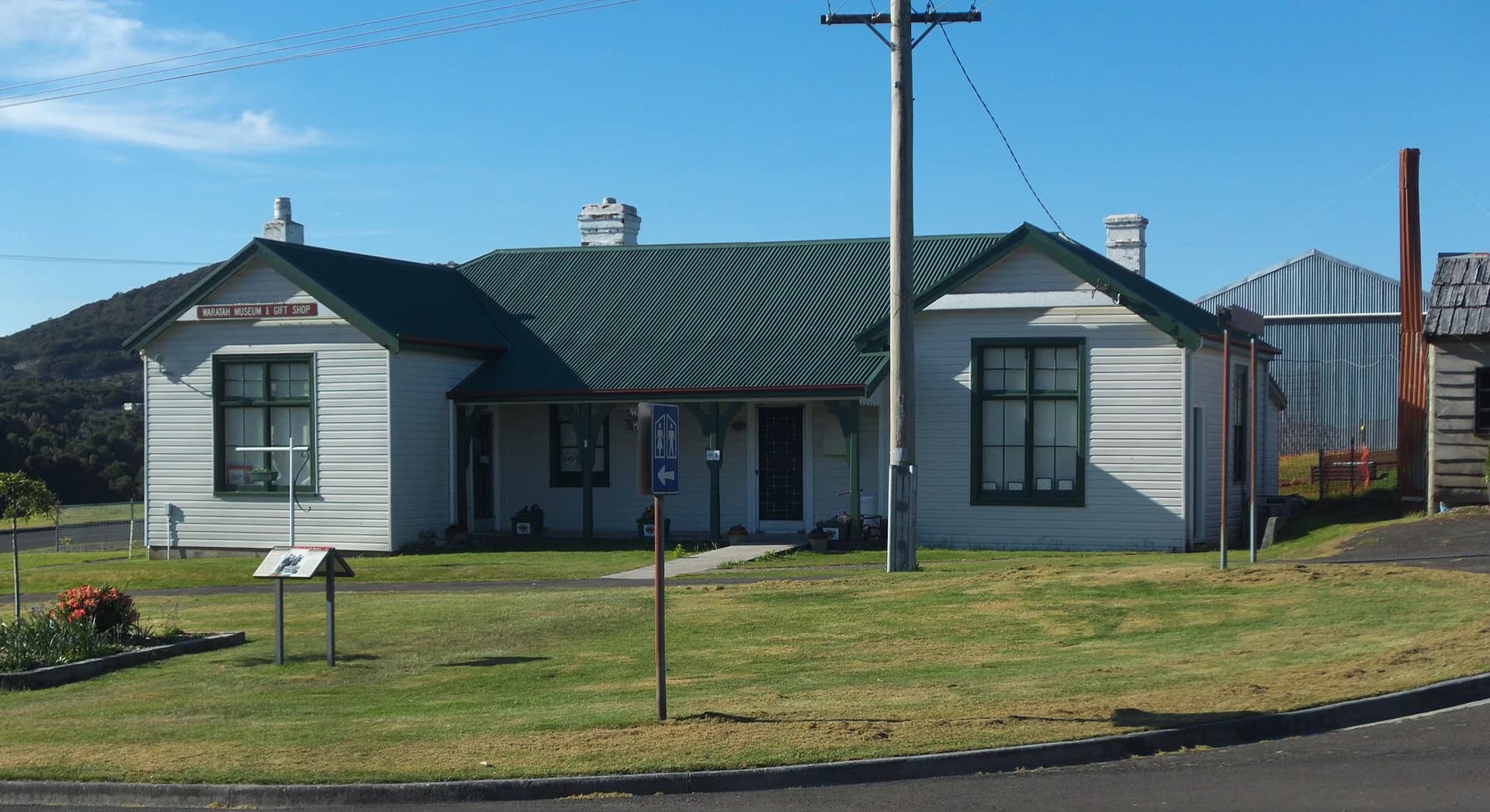 Former Waratah courthouse now used as the local museum