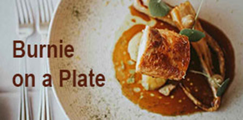 Burnie On A Plate